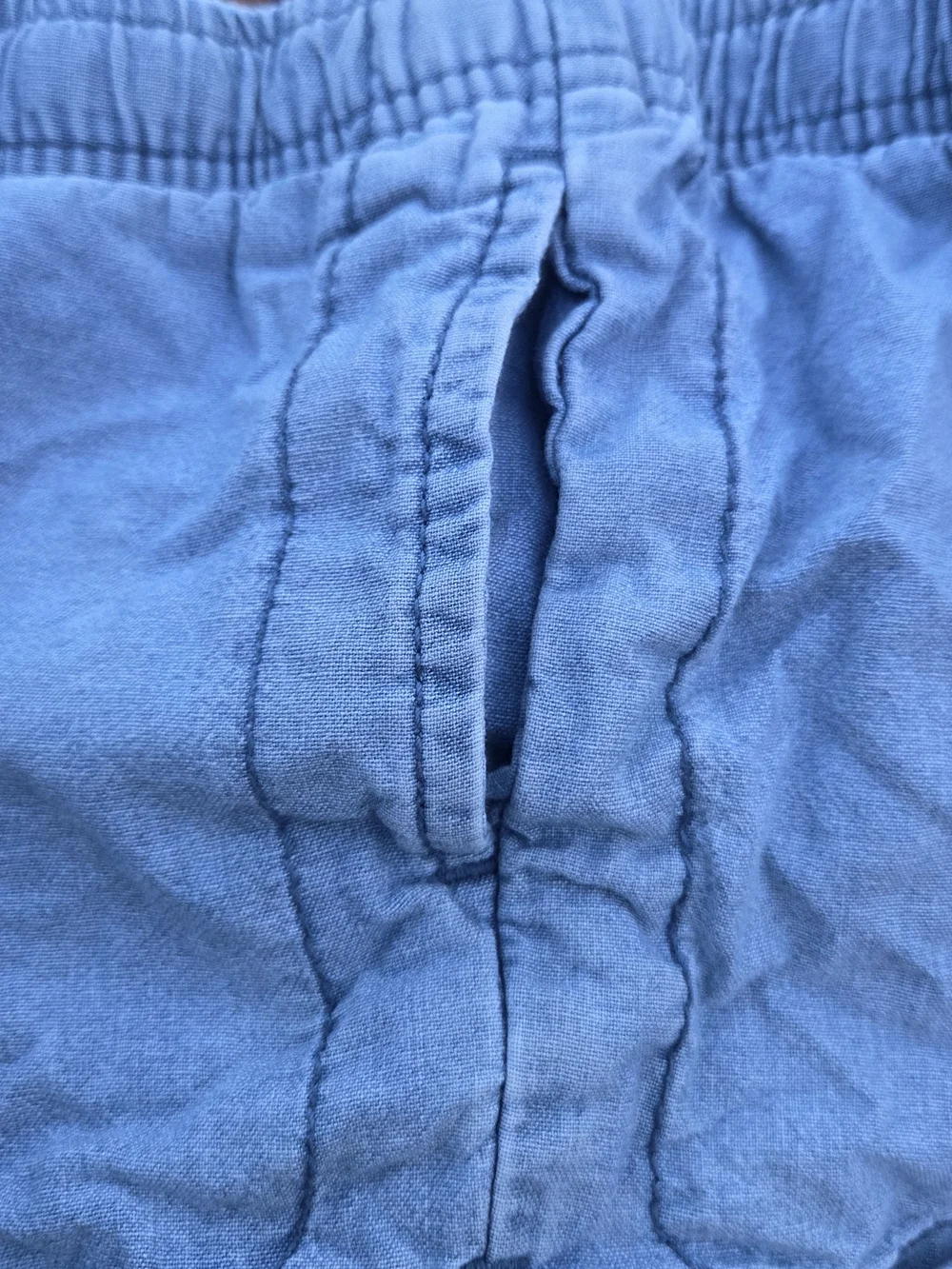 Carter's Light Blue Elastic Waist Shorts